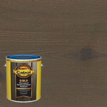 Cabot Gold Low VOC Exterior Stain, 19474 Starlit Gray, 1 Gal.