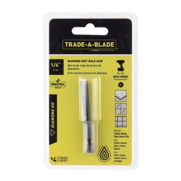 1/4" (6mm) Diamond Hole Saw