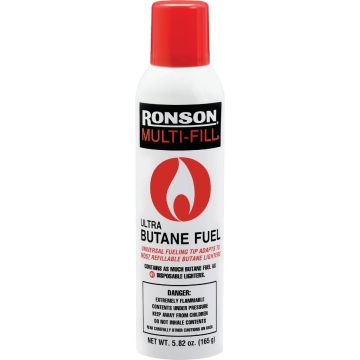 Ronson 5.82 Oz. Multi-Fill Butane Lighter Fuel