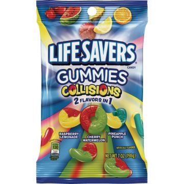 Life Savers 7 Oz. Collisions Gummies Candy