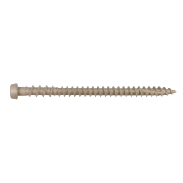 Image of Simpson Strong-Tie DCU234GR01R350 Deck-Drive™ DCU COMPOSITE Screw — #10 x 2-3/4 in. T20, Quik Guard®, Gray 01 (350-Qty) (Pack of 6)