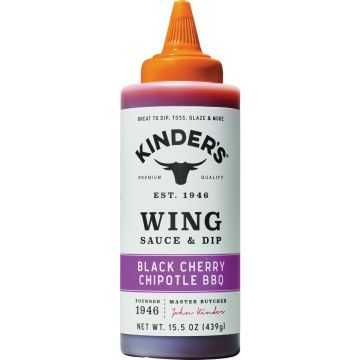 Kinder's 15.5 Oz. Black Cherry Chipotle BBQ Sauce