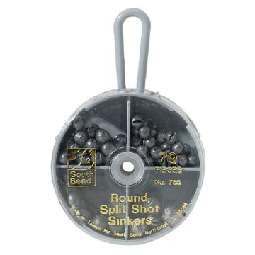 Vanguard 78-Piece Round Split Shot Sinker Kit Assortment
