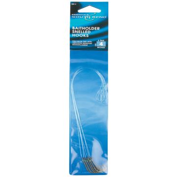 Vanguard Size 4 Baitholder Snelled Hooks (6-Pack)