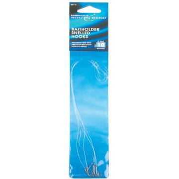 Vanguard Size 10 Baitholder Snelled Hooks (6-Pack)