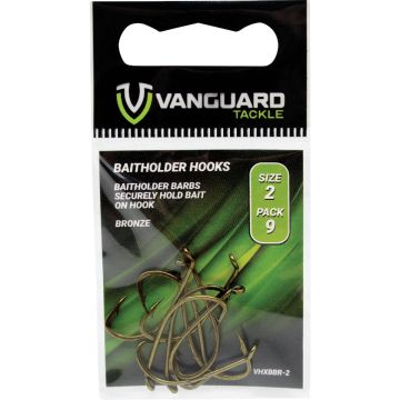 Vanguard Size 6 Baitholder Live Bait Fishing Hook (10-Pack)