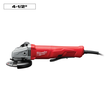 Milwaukee 11 Amp Corded 4-1/2 in. Small Angle Grinder Paddle No-lock