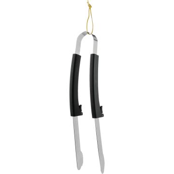 Mr. Bar-B-Q 15.75 In. Stainless Steel Kickstand Barbeque Tongs