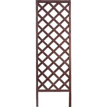 Panacea 72 In. H. Wood Lattice Framed Trellis