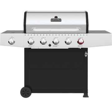 GrillPro 5-Burner Stainless Steel & Black 52,000 BTU LP Gas Grill