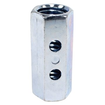 Image of Simpson Strong-Tie CNW1/2 CNW 1/2 in. Coupler Nut with Witness® Hole (Pack of 10500)