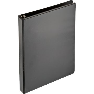 Staples 1 In. Black 3-Ring Economy Binder