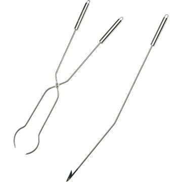 Solo Stove 2-Piece Stainless Steel Fire Pit Tool Set