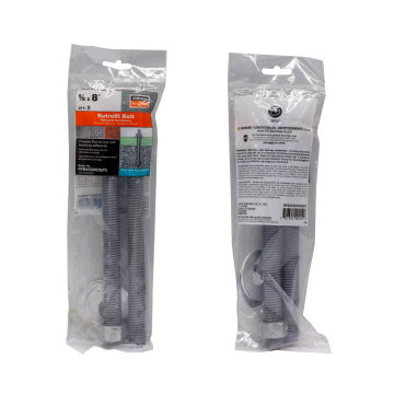 Image of Simpson Strong-Tie RFB#5X8HDGP2 RFB 5/8 in. x 8 in. Hot-Dip Galvanized Retrofit Bolt (2-Qty)