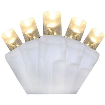 Home Impressions Warm White 200-Bulb Micro 5MM Mini LED Light Set with White Wire