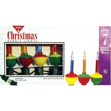 Home Impressions Multi 7-Bulb C7 Bubble Light Set