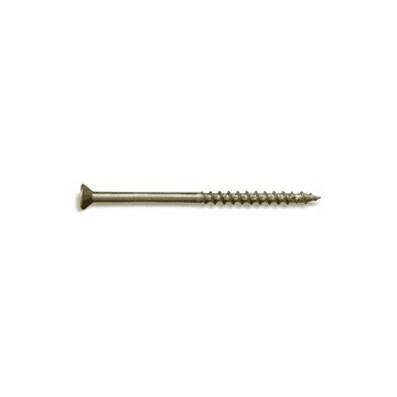 3" #9 Fastap Plus Carpentry Screw Square Drive, Duracoat, 500-Pack