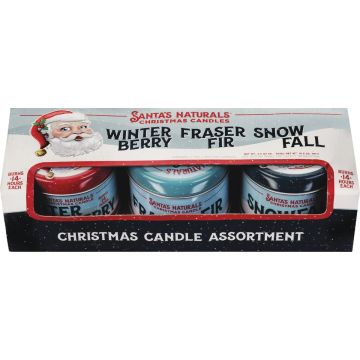 Santa's Naturals 3.5 Oz. Sampler Trio (3-Pack)