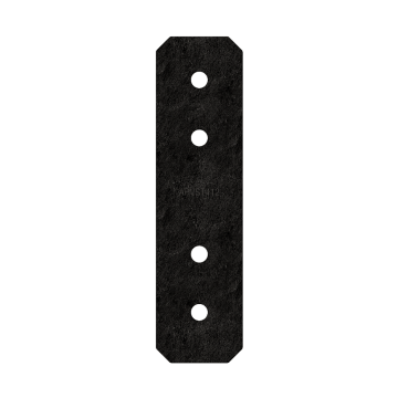 Image of Simpson Strong-Tie APVST412 Outdoor Accents® Avant Collection™ 3 in. x 11-1/4 in. ZMAX®, Black Powder-Coated Strap for 4x (Pack of 1600)