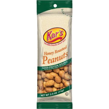 Kar's 2.5 Oz. Honey Roasted Peanuts