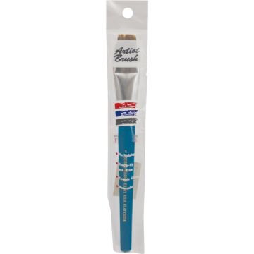 Linzer 1 In. Camel Hair Flat Water Color Artist Brush