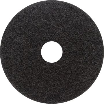 Virginia Abrasives 17 In. Black Stripping Pad