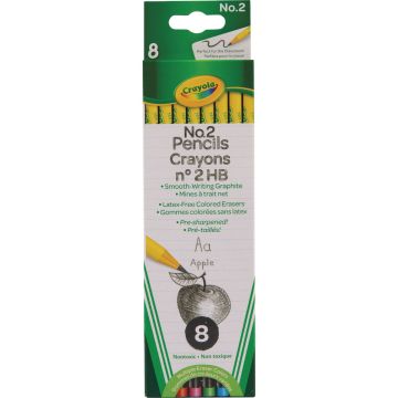 Crayola No. 2 Pencil (8-Pack)