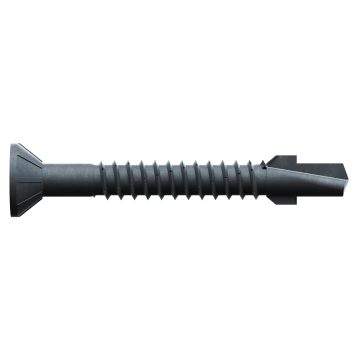 Image of Simpson Strong-Tie TBP1245R50 Strong-Drive® TB WOOD-TO-STEEL Screw — #12 x 1-3/4 in. Black Phos. (50-Qty) (Pack of 10)