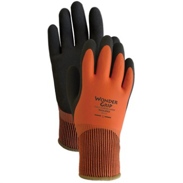 Wonder Grip Thermo Plus Bellingham Gloves Orange/Black Size-Small