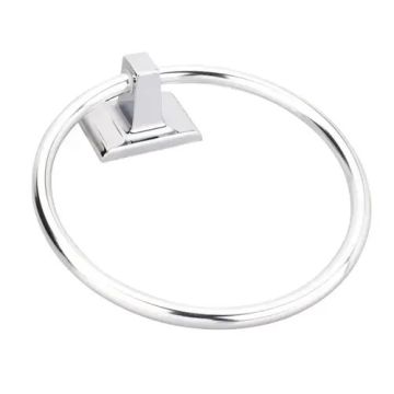 Elements Bridgeport Polished Chrome Towel Ring
