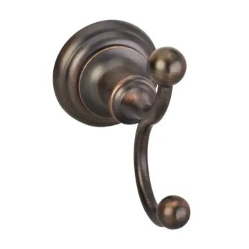 Elements Fairview Brushed Oil Rubbed Bronze Double Robe Hook