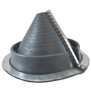 Dektite # 1 Retrofit Pipe Flashing 3/4"-2-3/4"(Black Or Grey)