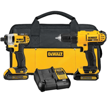DEWALT 20V MAX* Drill Driver/Impact Driver Combo Kit
