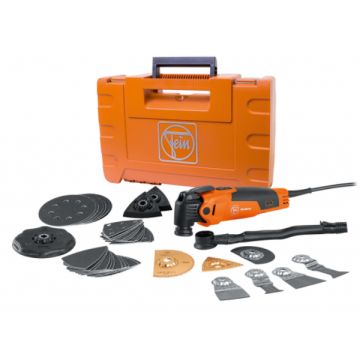 Fein Multimaster Oscillating Tool Kit W/ Case & 6 Piece Blade Kit