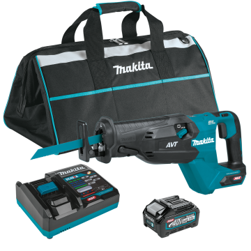 Makita 40V max XGT® Brushless Cordless AVT® Orbital Recipro Saw Kit (4.0Ah)