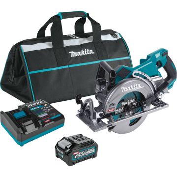 Makita 40V max XGT® Brushless Cordless Rear Handle 7‑1/4” Circular Saw Kit (4.0Ah)
