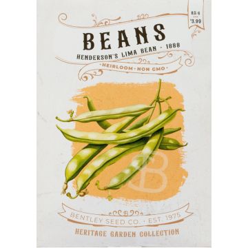 Heirloom Beans-Henderson's Lima Bean (1888)