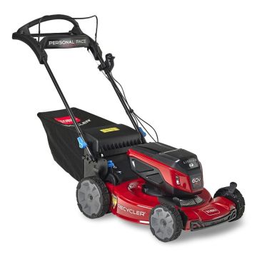 Toro 60V Max* 22" Recycler® w/Personal Pace® Lawn Mower - 6.0Ah Battery Included