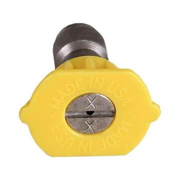 Mi-T-M 3.0GPM 15° Pressure Washer Orifice Nozzle Yellow