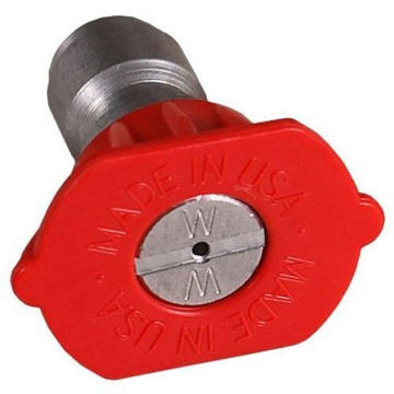 Mi-T-M 3.0 0° Pressure Washer Orifice Nozzle Red