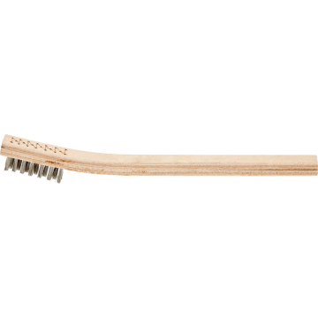 1-1/2" Brush, 7-1/2" X  1/2" PFERD Laced Back Welders Stainless Steel Trim Toothbrush