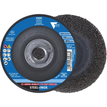 4-1/2" X .045" X 7/8" PFERD Aluminum Cutoff Discs