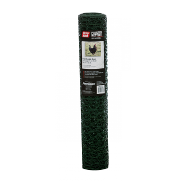 24"X 1"X 25' Grn Poultry Netting