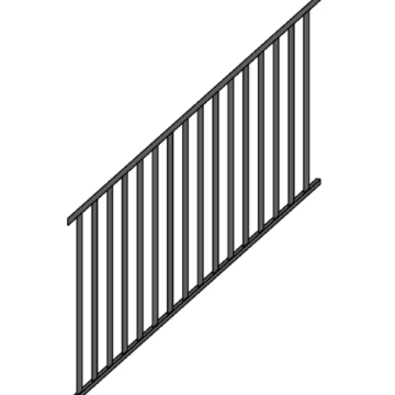 Cinch Level Rail Panel Bk6'X34"