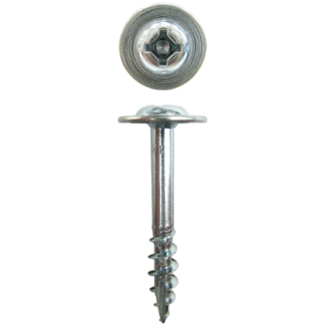 8 X 1/2 Round Washer Head