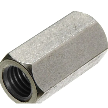 5/8" X 2-1/8" Galv Coupler Nut