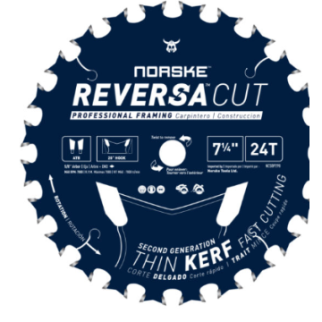 7-1/4"X24 Tk Reverse Cting Blade