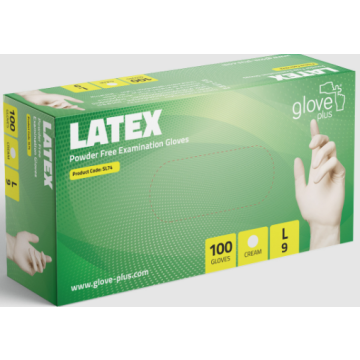 Glove Latex Plus Orng-xlg