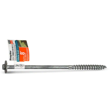 Sdwh Timber Hex Screw 8" 50/Pk