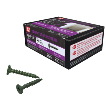 Cement Board Screw 2-1/4 100ct